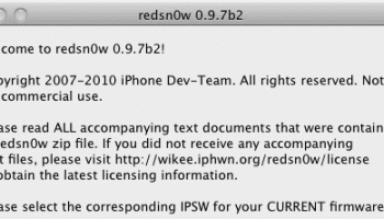 Redsn0w 0.9 6b6 mac download cnet
